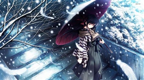 Winter Anime Wallpaper 80 Pictures Wallpaperset