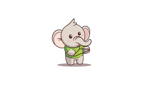 Baby Elephant vector Design 9670948 Vector Art at Vecteezy