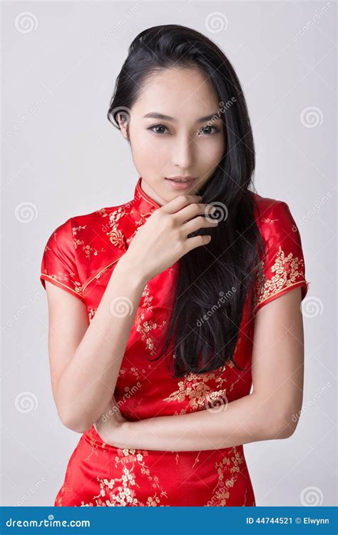 Femme Chinoise Sexy Image Stock Image Du Regarder Asie 44744521