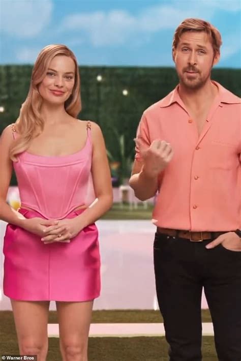 Barbie Margot Robbie Laughs At Ryan Gosling S Real Life Ken Moment