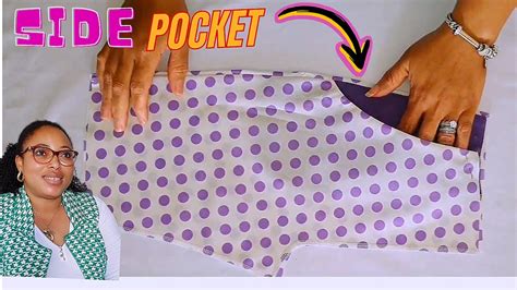 How To Sew Inseam Pockets Easiest Way To Sew Pockets Trouser Side Pocket Drafting Andsewing