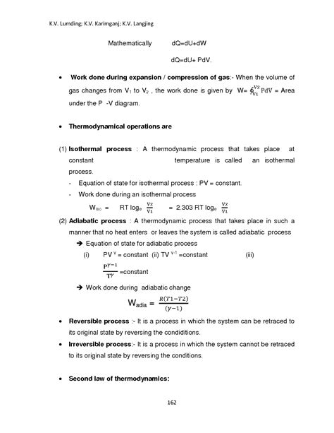 Solution Thermodynamics Revision Notes Studypool