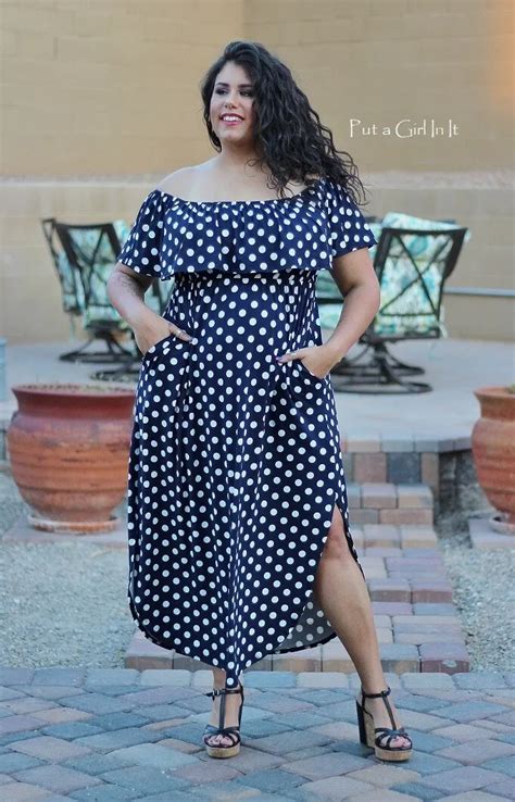 Light Blue Polka Dot Dress