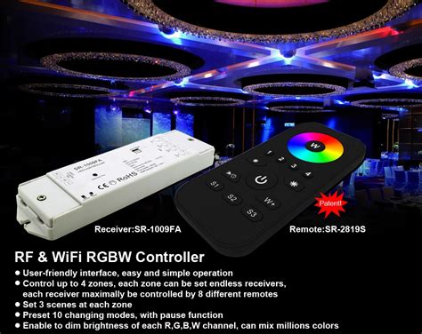 Rf Rgb Remote Sr S And Receiver Sr Fa View Rgb Led Controller