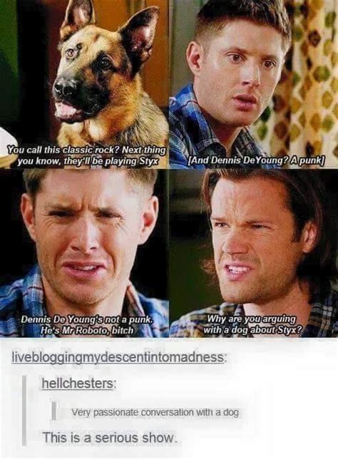 Pin by Gwyn Mejia on Supernatural | Supernatural funny, Supernatural ...