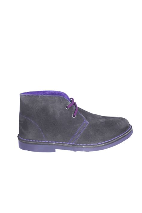 ATXA 2001 Camoscio Grigio Viola Movida Calzature Padova