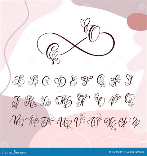 Cursive Font Giovanna Script Font Handwritten Font Heart Font Font