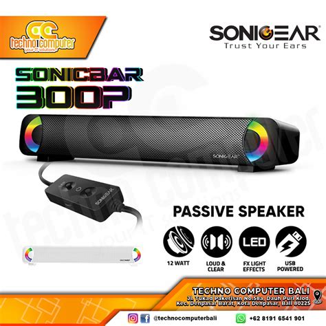 Speaker Sonicgear Sonicbar P Black