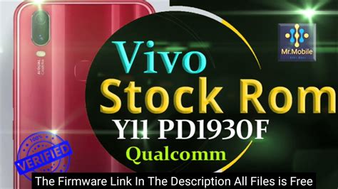 Vivo Y Pd F Latest Firmware Flash File Stock Rom Tasted Rom