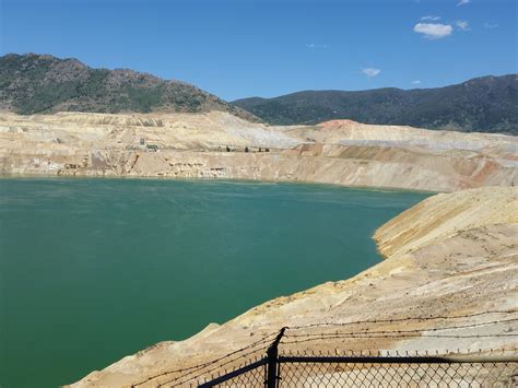 Photo Berkeley Pit Copper Mine In Butte Montana Visit To Montana