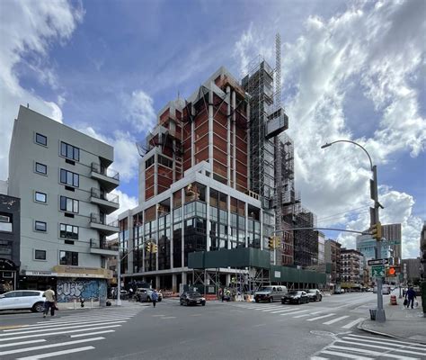 145 Bowery, aka Moxy Lower East Side, Tops Out on Manhattan's Lower ...