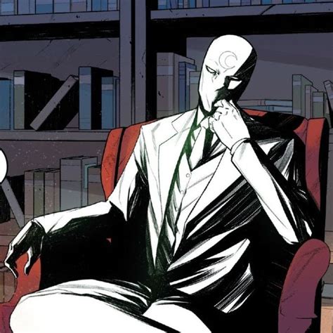 marc spector aka moon knight mr knight icon en 2022 Arte súper héroe