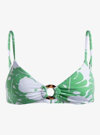 Womens Og Roxy Fixed Tri Bikini Top Roxy