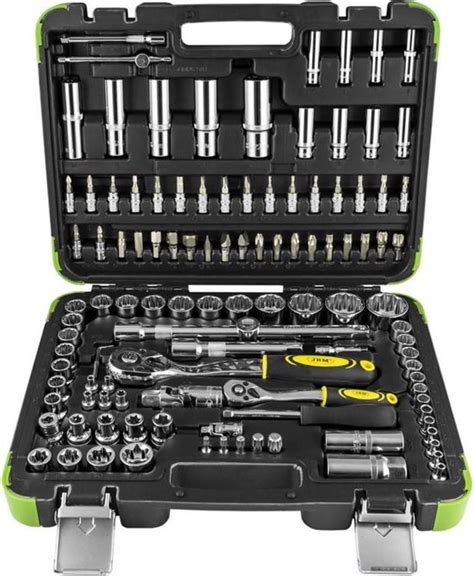 JBM Tools Set Van 12 Kante Doppen 113 Delig Bol