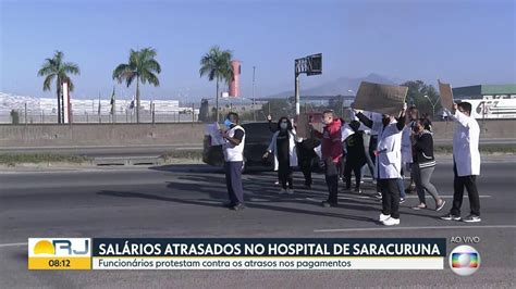 Vídeo Profissionais da saúde fazem protesto no Hospital de Saracuruna