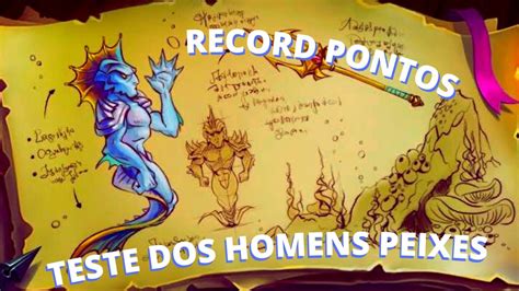 WARSPEAR ONLINE RECORD PONTOS TESTE DOS HOMENS PEIXE YouTube