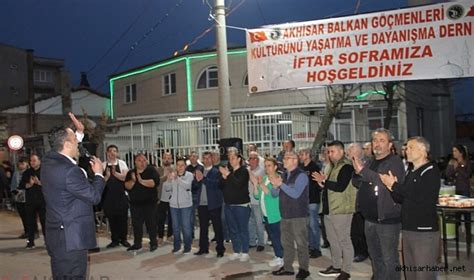 Akhisar Balkan Göçmenleri Derneğinden iftar olayı ile ilgili açıklama