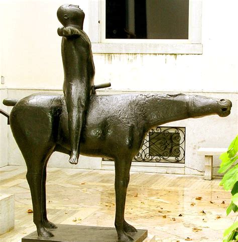 KDS Photo Venice Guggenheim Collection Bronze Statue Marino Marini