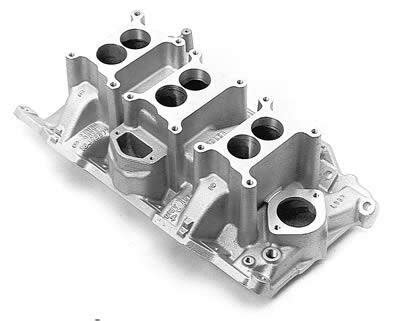 Intake Manifold BBM B Engine 361 383 400cui Dual Plane 6 Pack 1 0