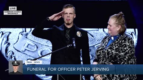 Watch Funeral Service For Fallen Officer Peter Jerving