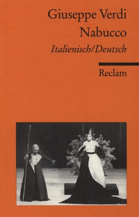 Nabucco Libretto Von Giuseppe Verdi Et Al Im Stretta Noten Shop Kaufen