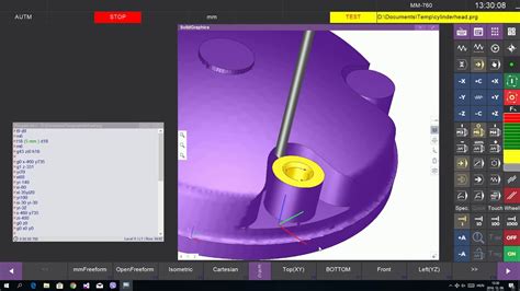 Import Stock From Stl File Cnc Maching Simulation Youtube