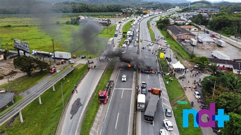 Confira Lista Atualizada De Trechos Bloqueados Em Rodovias De Joinville