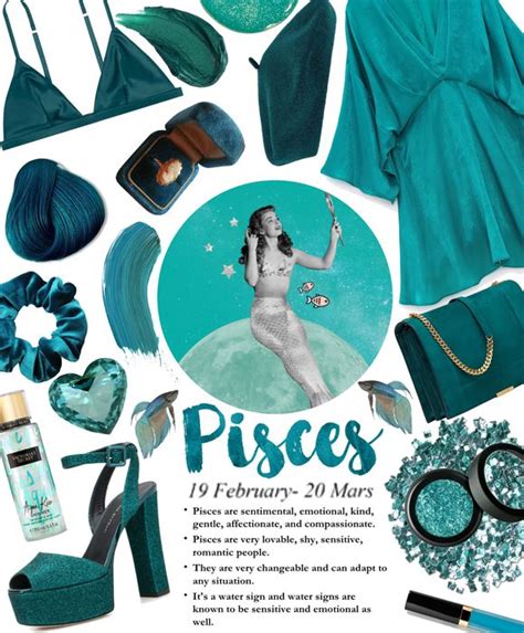 Zodiac Series Pisces Outfit Shoplook Outfits Mermaid Fashion