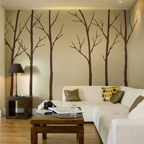 Wall Decals Living Room Tree Wall Decals Sticker Set Large Etsy