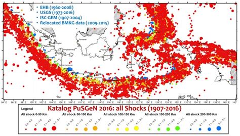 Indonesia Dikepung Cincin Api Ini Titik Titik Rawan Gempa Okezone