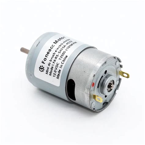 RS 540 Carbon Brushed Micro DC Motor