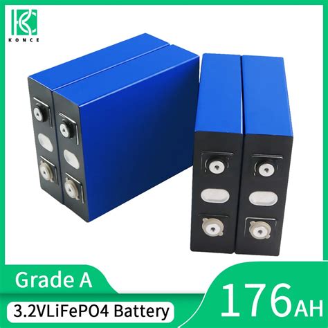 Batería Lifepo4 de 3 2 V 176Ah 200Ah fosfato de hierro y litio