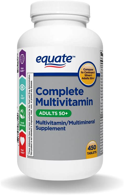 Equate Complete Multivitamin For Men 50 200 Ct Health