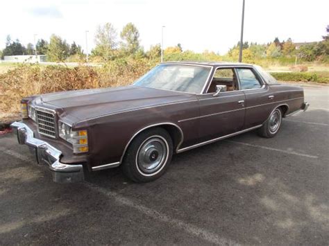 76 Ford LTD Brougham 4 Door 69 000 Original Miles 3 Owners Cars