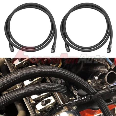 6an Automatic Transmission Cooler Hose Line Kit For Gm 4l60e 4l65e Th350 Th400 Ebay