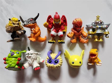 Vintage Digimon Figures Lot , Digimon kids Tamer Figures, Hobbies & Toys, Toys & Games on Carousell