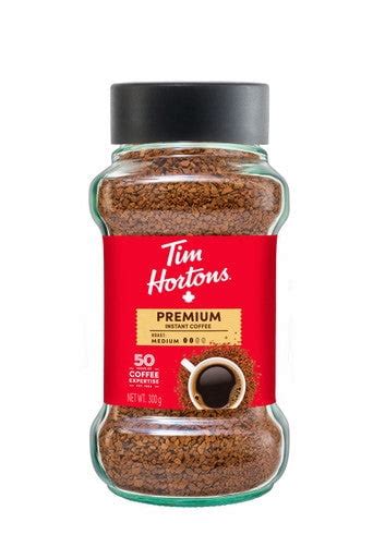 Tim Hortons Premium Instant Coffee Medium Roast G Oz