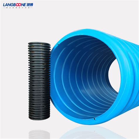 Sn Hdpe Dwc Pipe For Drainage In Civil Construction Corrugated