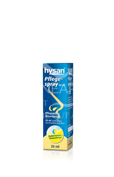 Hysan Nasenpflegespray Schnell G Nstig Geliefert