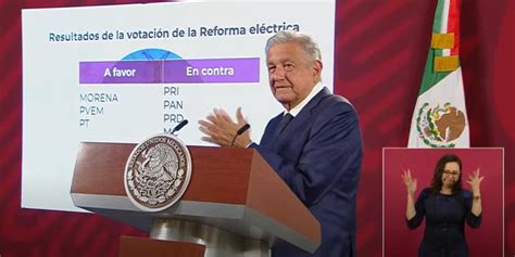 AMLO Aplaude A Diputados De Morena PVEM Y PT Por Votar A Favor Su