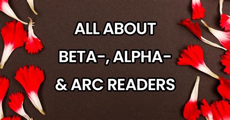 What Are Beta Alpha And Arc Readers Bookalyptic