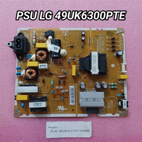 Jual LG 49UK6300PTE PSU POWER SUPPLY REGULATOR MESIN TV MESIN