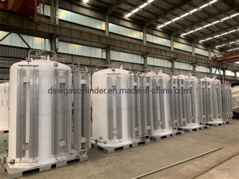 2000L LNG Lox Lin Lar Mini Tank Cryogenic Micro Bulk Storage Tank Steel