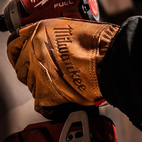 Milwaukee Goatskin Leather Work Gloves - Protrade