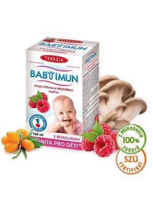 Terezia Baby Imun Sirup Mit Austernpilz Und Sanddorn Himbeere