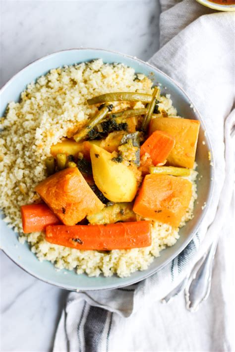 Simple Moroccan Vegetable Couscous - Dear Kitchen!