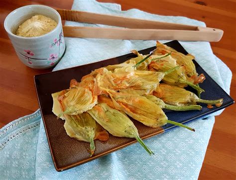 Fiori Di Zucca Ripieni Una Pizza Per Amica