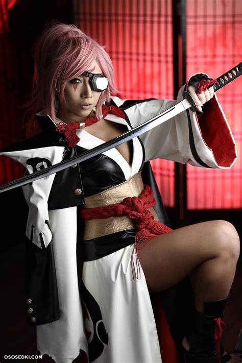 Nonsummerjack Guilty Gear Baiken Naked Cosplay Asian 97 Photos