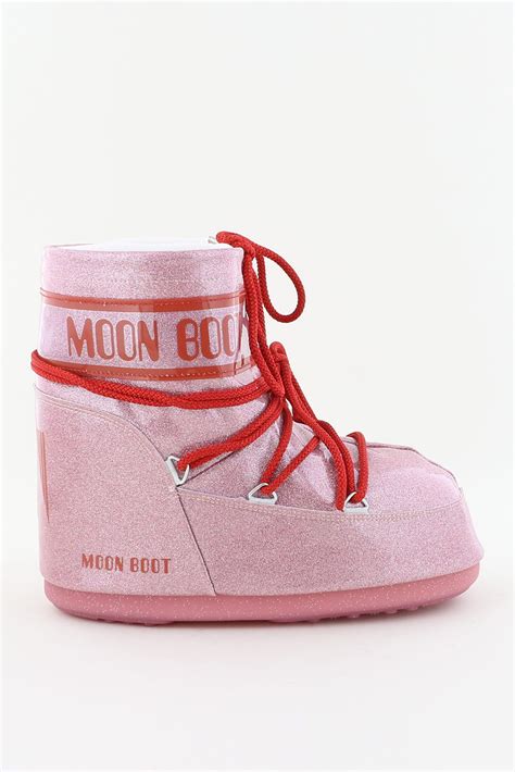 Moon Boot Laarzen Icon Low Glitter 14094400 Zwart Schoenen Nl