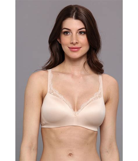 Dkny Signature Skin Seamless Wirefree Bra In Beige Pretty Nude